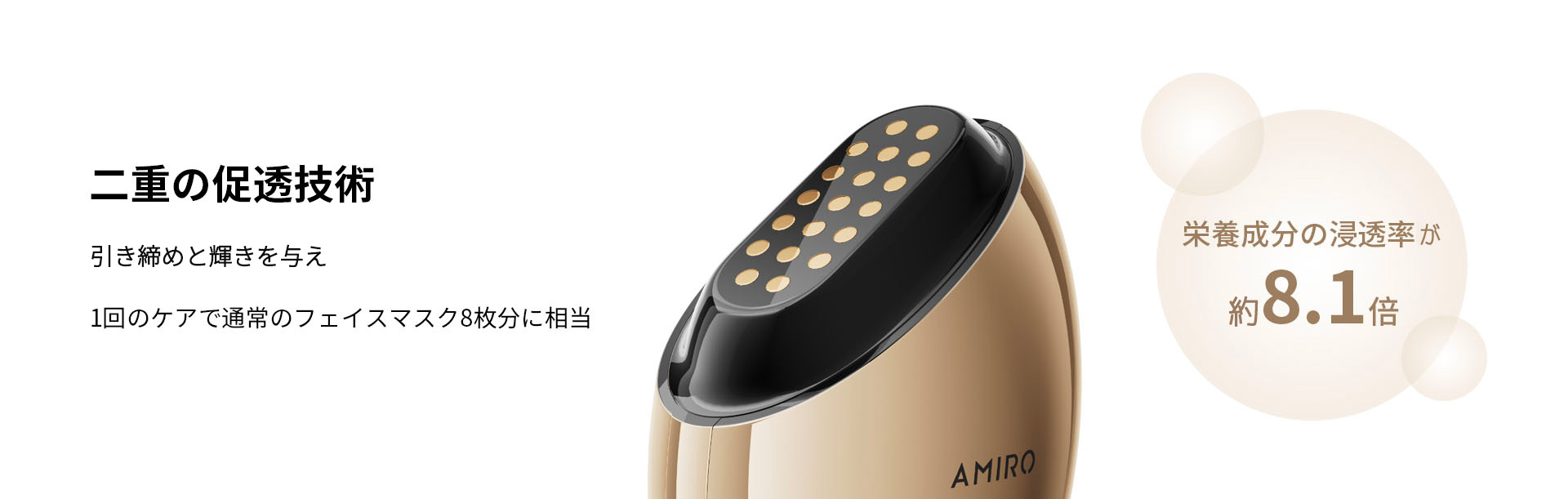 AMIRO S1 RF美顔器 - SeeSea
